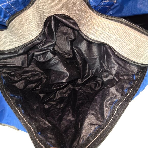 Bags USA Blue Duffel Gym Bag Large Lightweight Durable Travel Gym Casual Outdoor - Picture 9 of 10